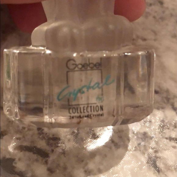 RARE DISNEY/GOEBEL CRYSTAL PLUTO FIGURINE - Picture 5 of 6